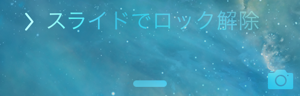 iOS7 カメラボタン